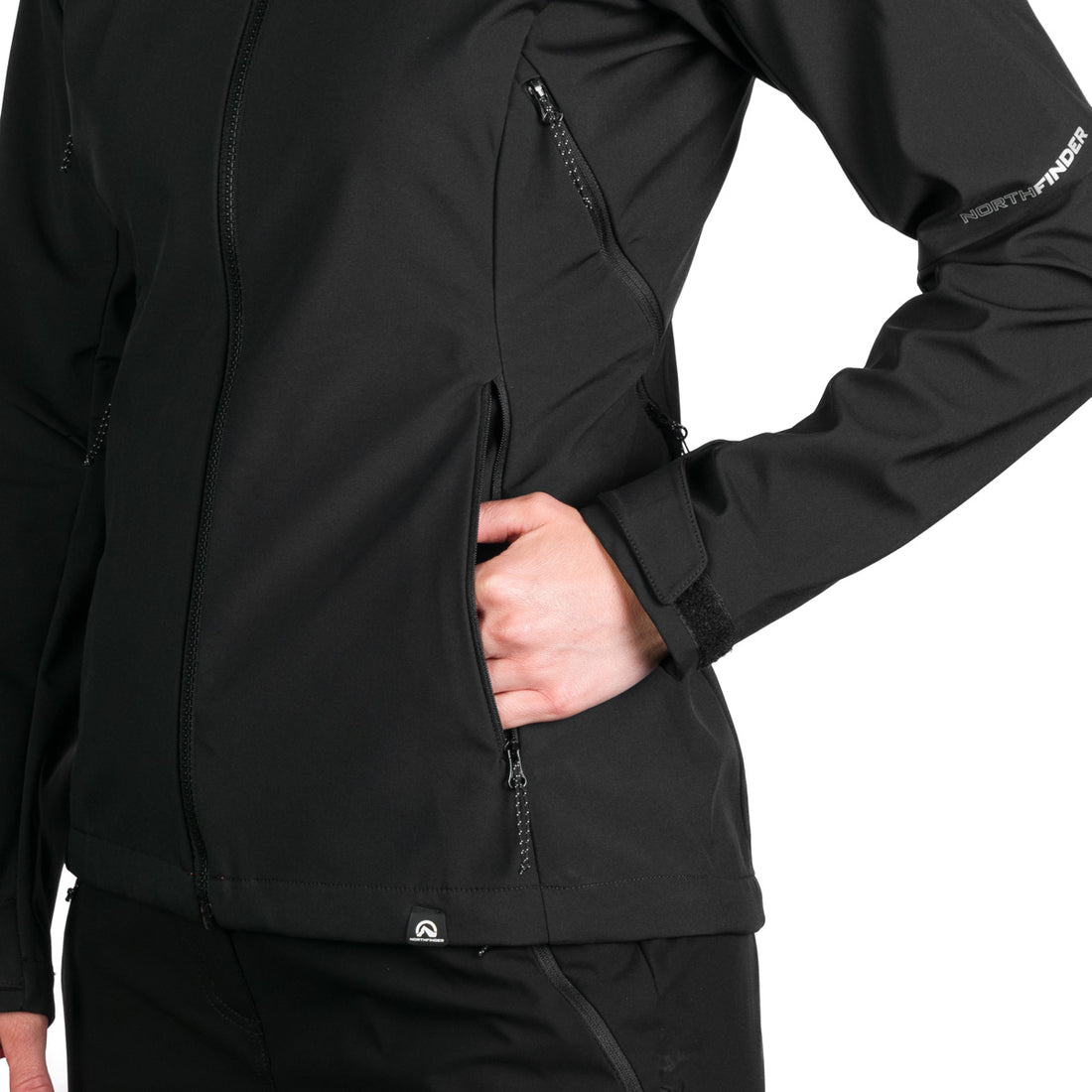 BU-6182OR women's outdoor hoody mountain softshell 3L jacket PATTY