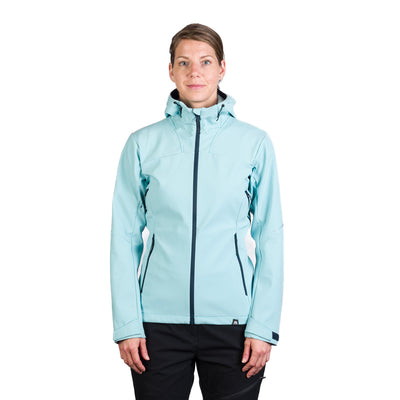 BU-6182OR women's outdoor hoody mountain softshell 3L jacket PATTY