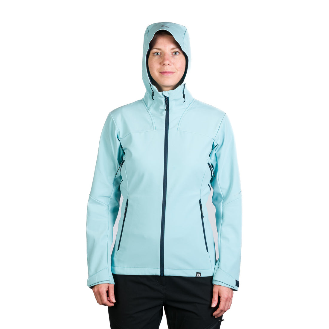 BU-6182OR women's outdoor hoody mountain softshell 3L jacket PATTY