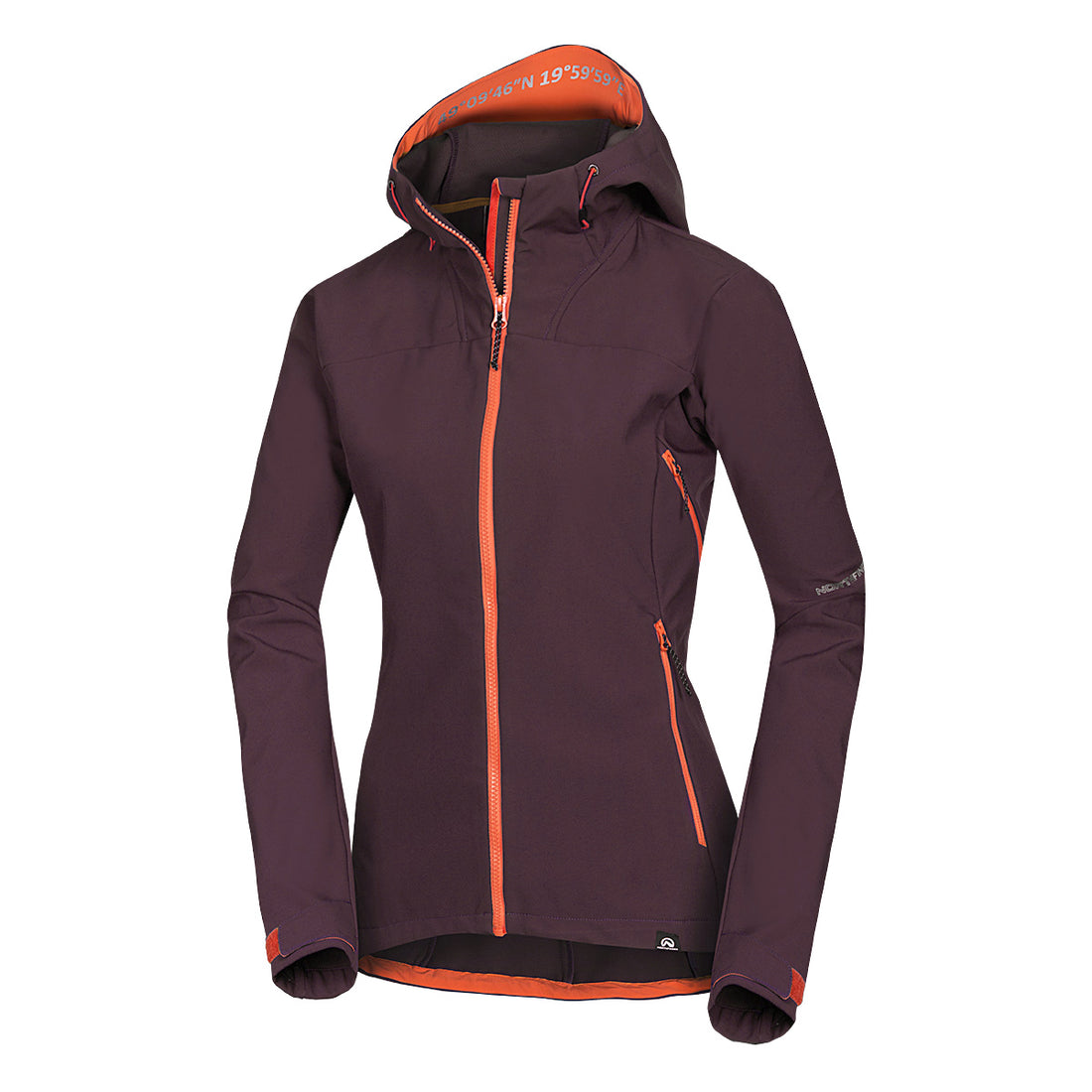 BU-6182OR women's outdoor hoody mountain softshell 3L jacket PATTY