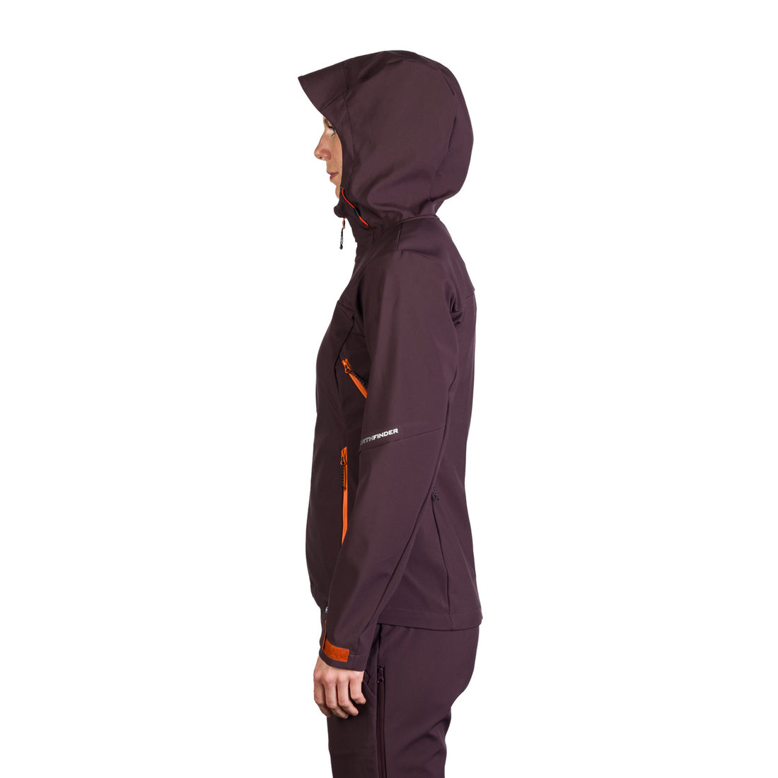 BU-6182OR women's outdoor hoody mountain softshell 3L jacket PATTY