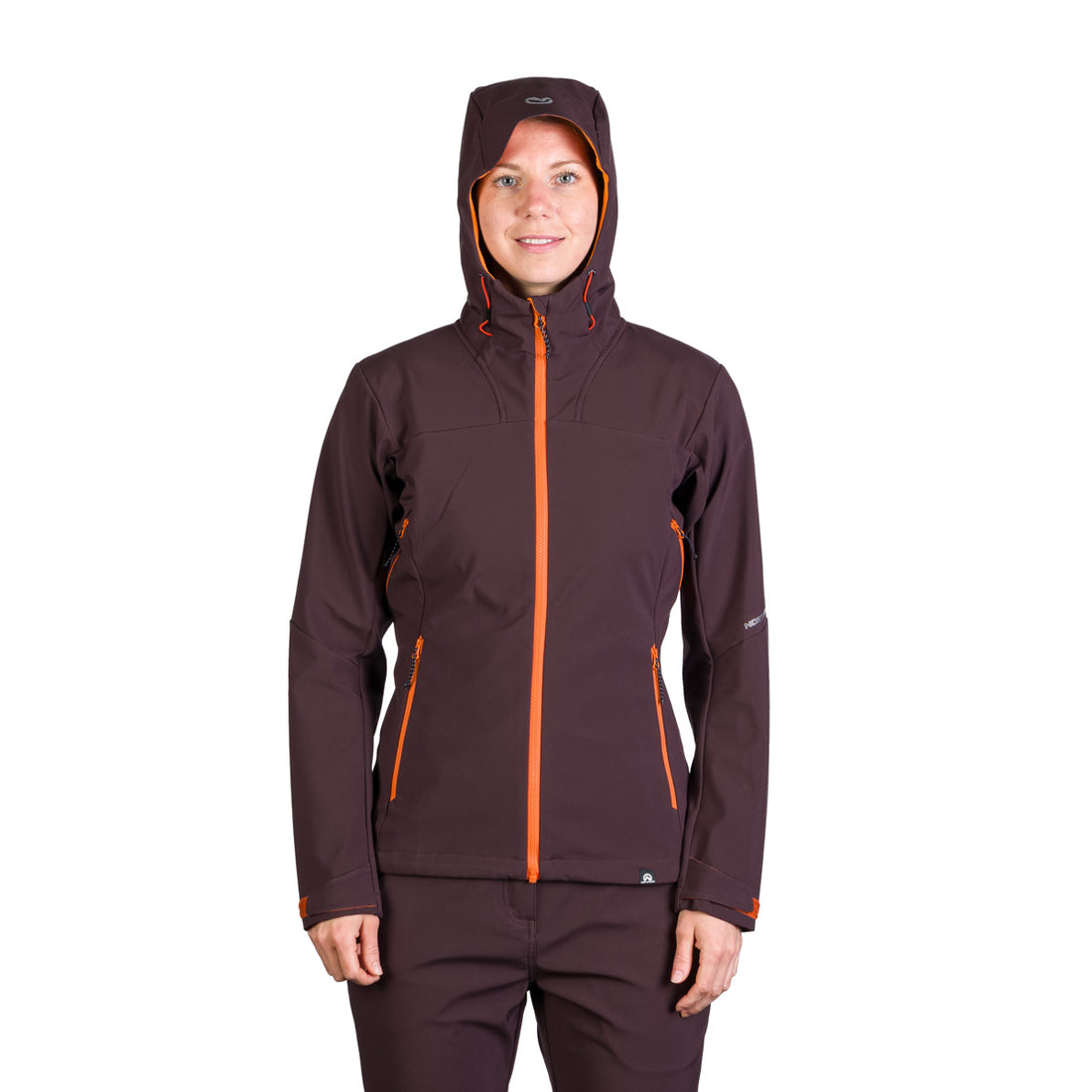 BU-6182OR women's outdoor hoody mountain softshell 3L jacket PATTY