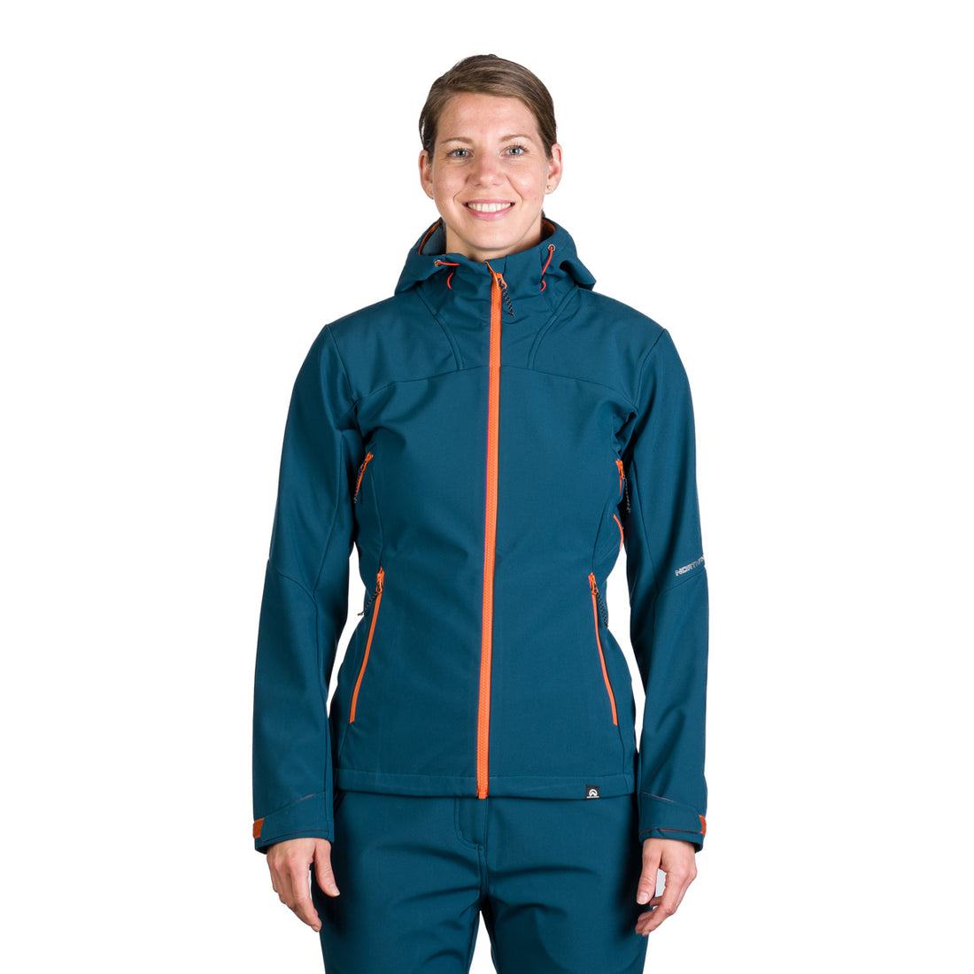 BU-6182OR women's outdoor hoody mountain softshell 3L jacket PATTY