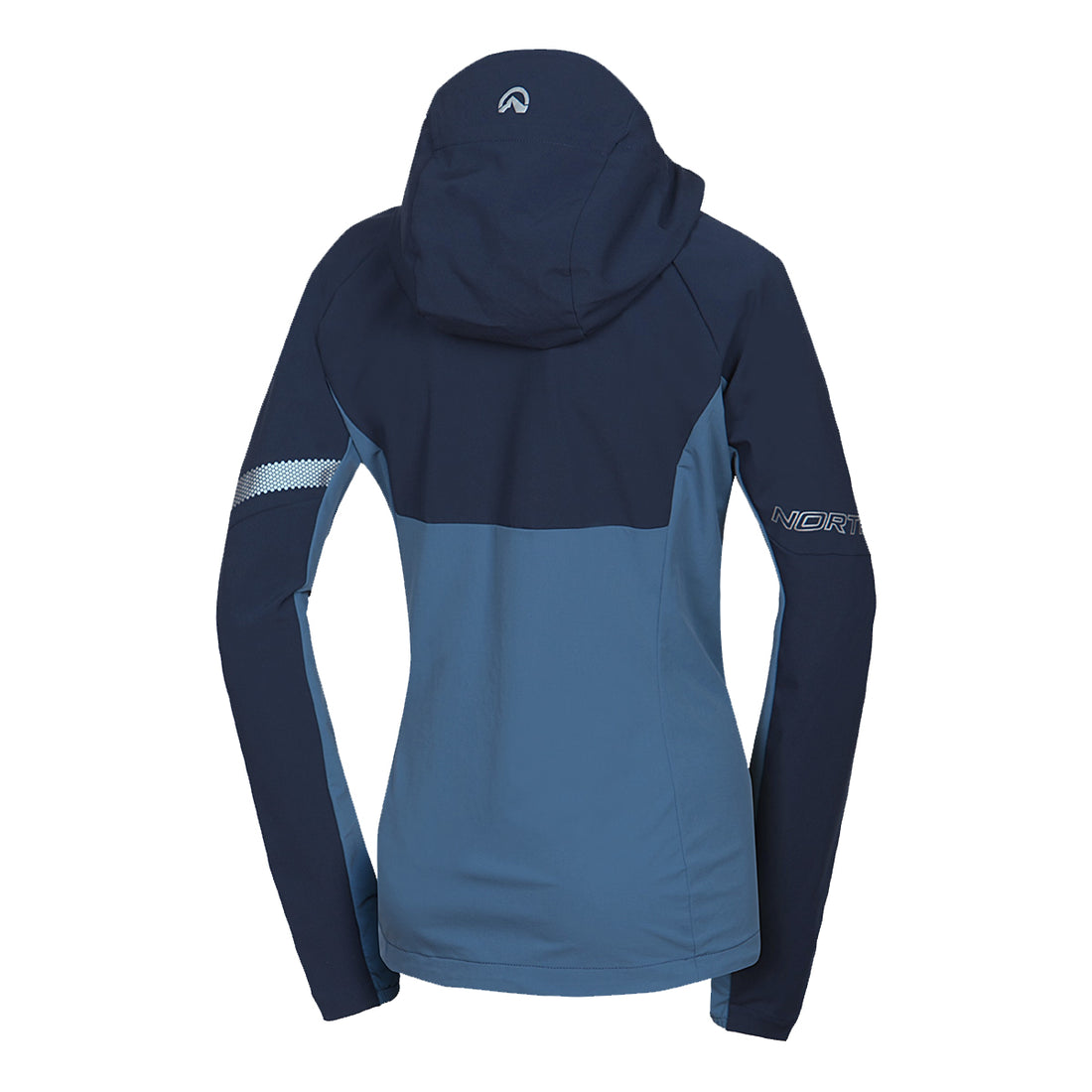 BU-6183OR women's trekking hybrid softshell active jacket DONNA