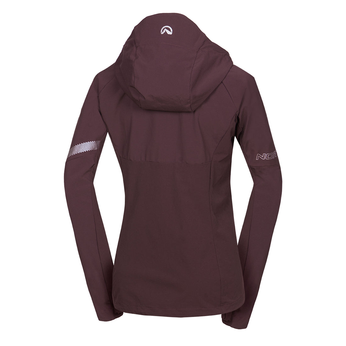 BU-6183OR women's trekking hybrid softshell active jacket DONNA