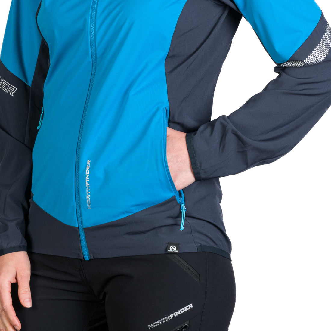 BU-6185OR women's trekking hybrid multisport lightweight jacket 2.5L DELORES