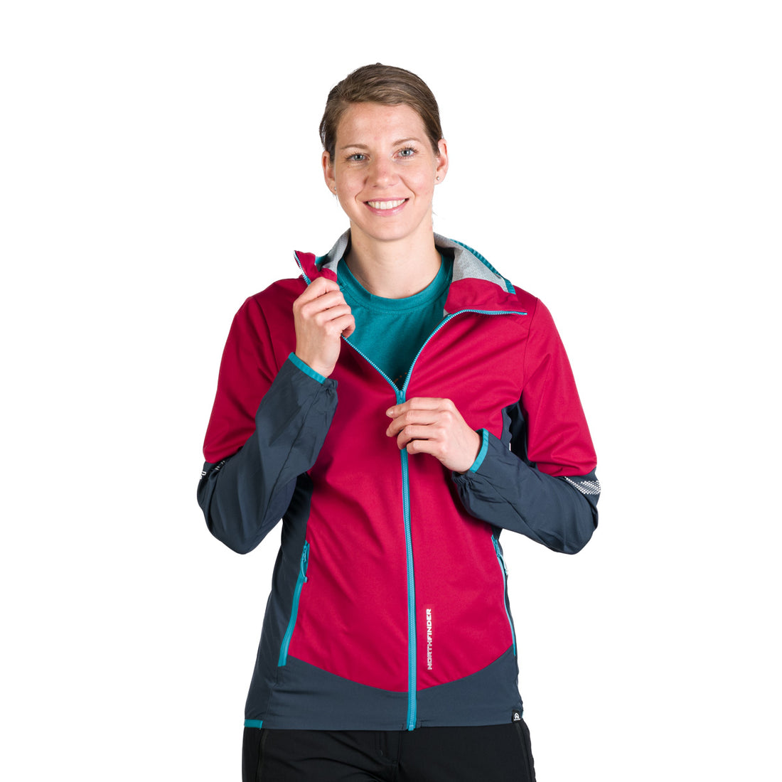 BU-6185OR women's trekking hybrid multisport lightweight jacket 2.5L DELORES