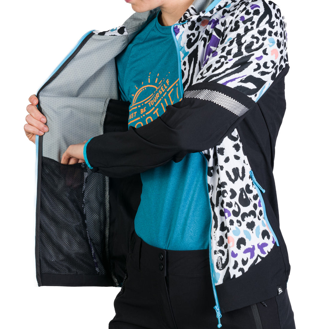 BU-6185OR women's trekking hybrid multisport lightweight jacket 2.5L DELORES