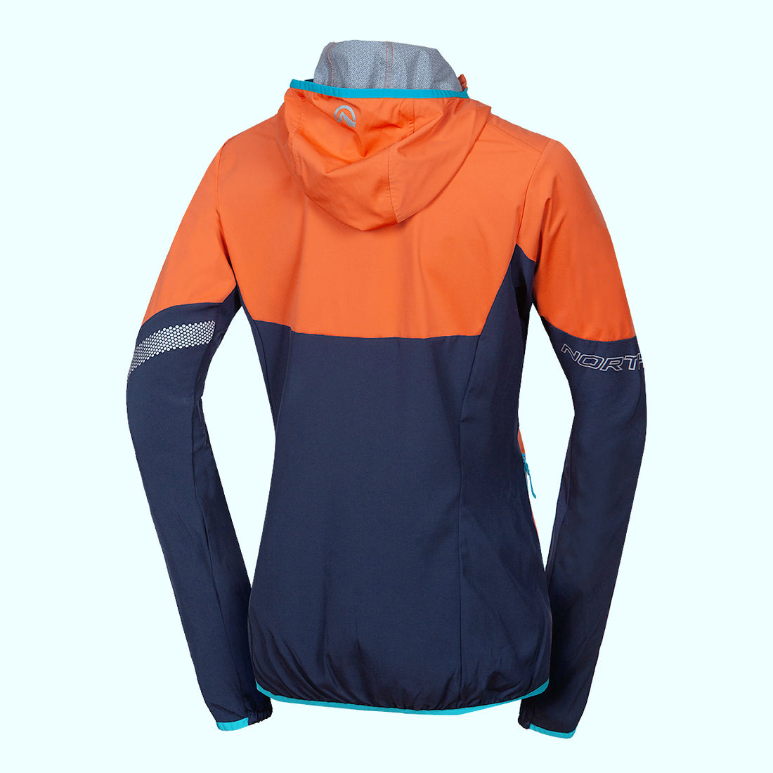 BU-6185OR women's trekking hybrid multisport lightweight jacket 2.5L DELORES