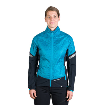 BU-6186OR women's light insulated active hybrid jacket  THERESA