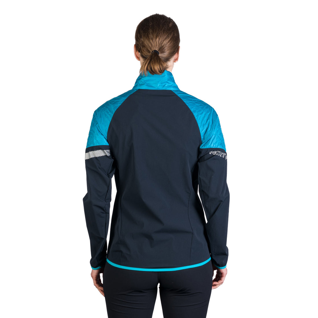 BU-6186OR women's light insulated active hybrid jacket  THERESA