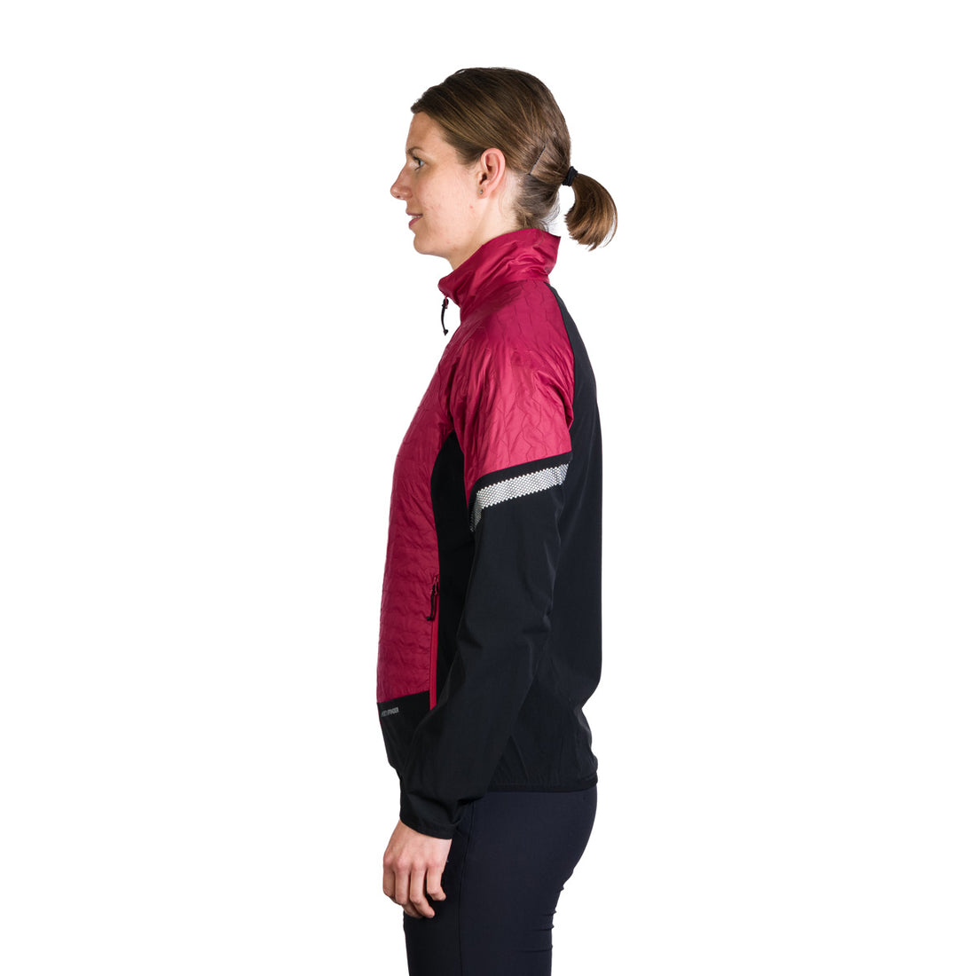 BU-6186OR women's light insulated active hybrid jacket  THERESA