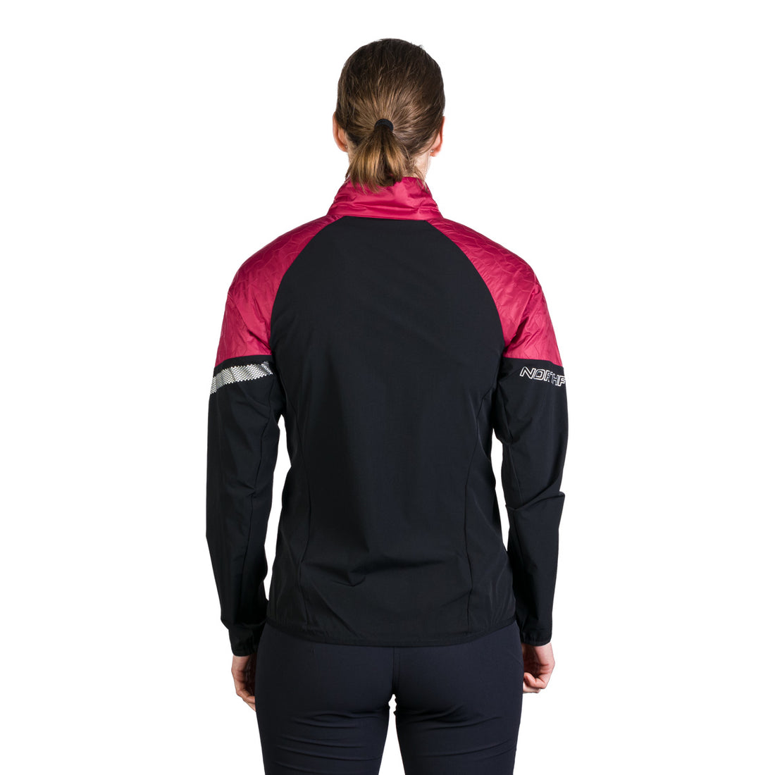 BU-6186OR women's light insulated active hybrid jacket  THERESA