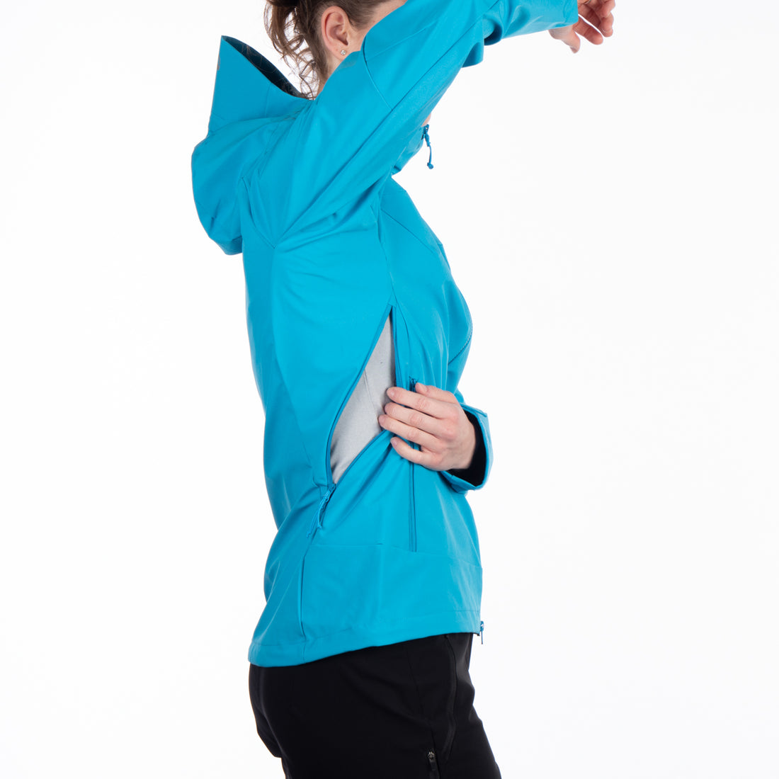 BU-62001OR women's outdoor softshell jacket 3L