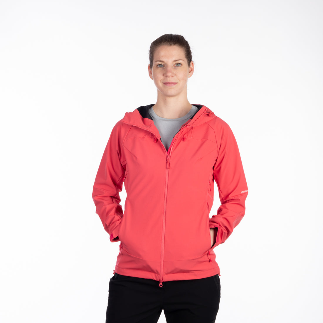 BU-62001OR women's outdoor softshell jacket 3L