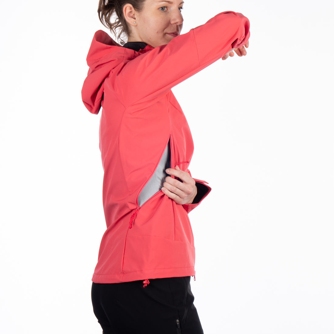 BU-62001OR women's outdoor softshell jacket 3L
