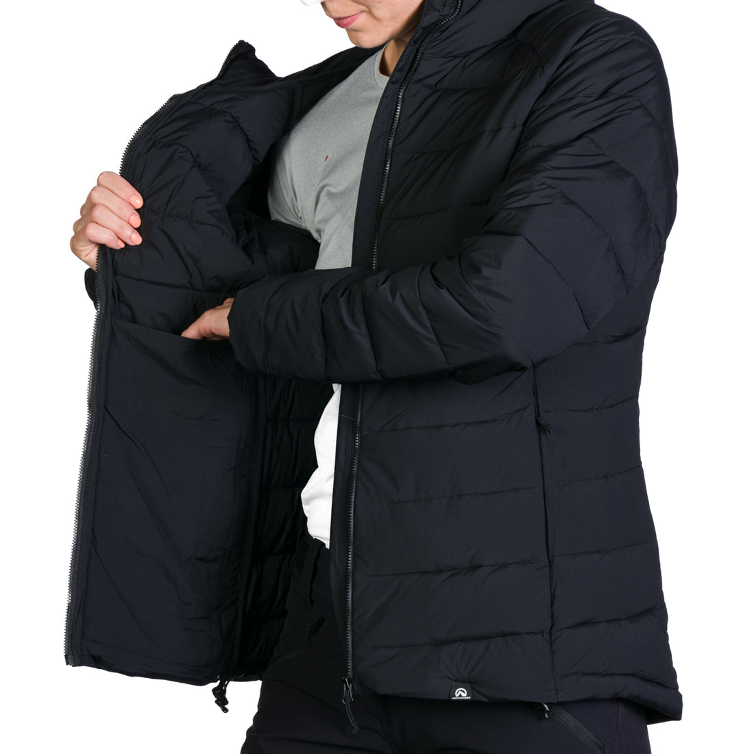 BU-62011OR men's insulated outdoor jacket downlike