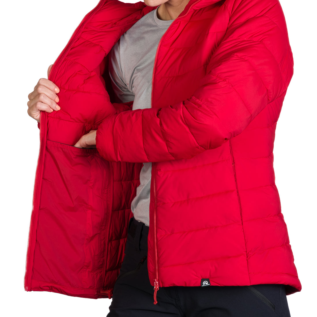BU-62011OR men's insulated outdoor jacket downlike