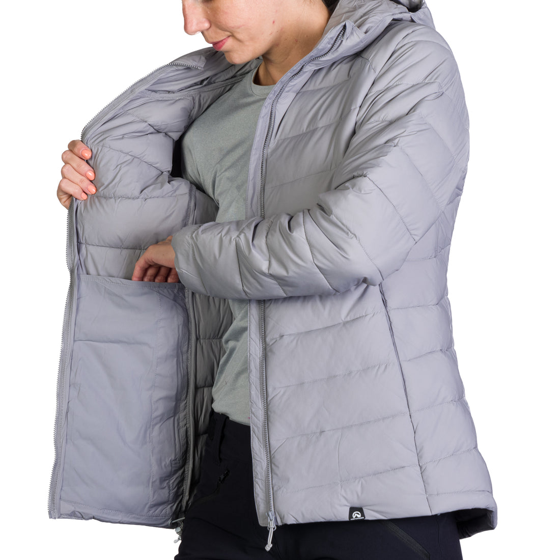 BU-62011OR men's insulated outdoor jacket downlike