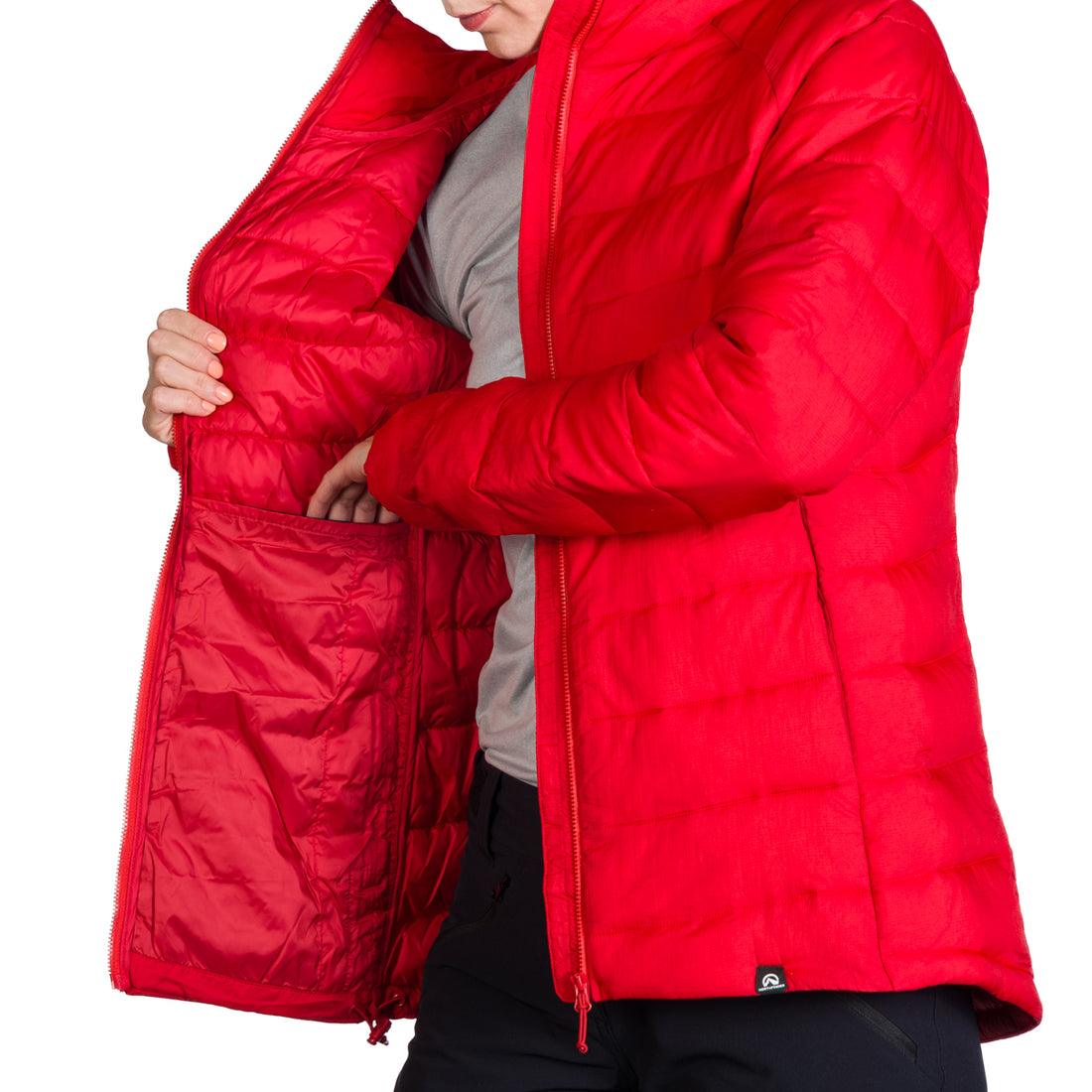 BU-6201OR women's insulated outdoor jacket downlike