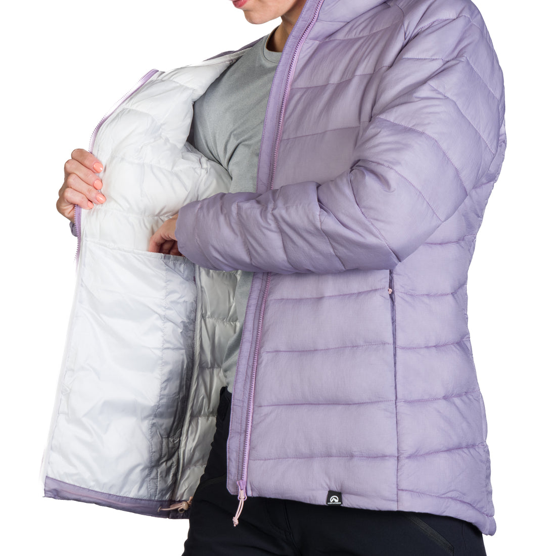 BU-6201OR women's insulated outdoor jacket downlike