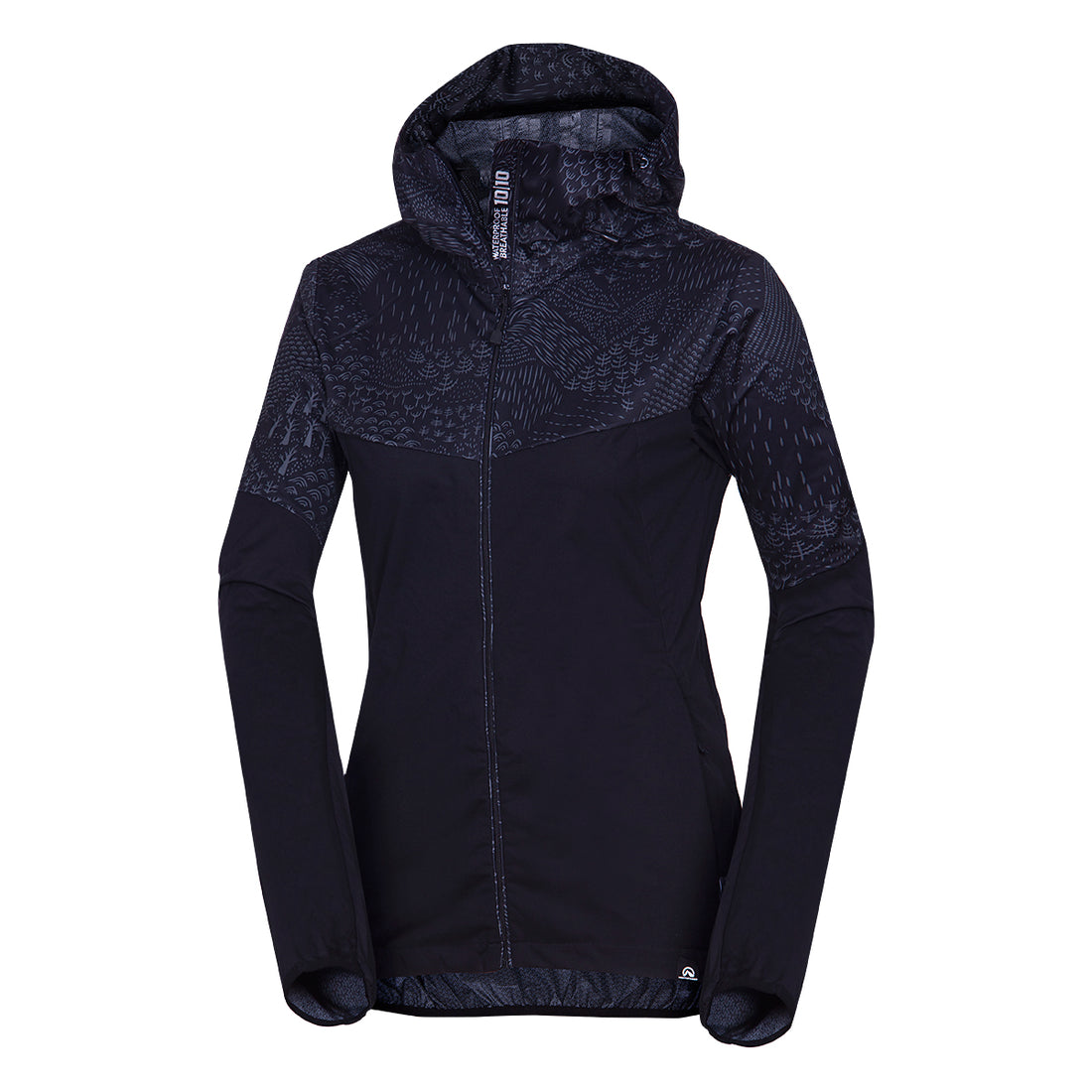 BU-62021OR women's outdoor jacket 2.5L