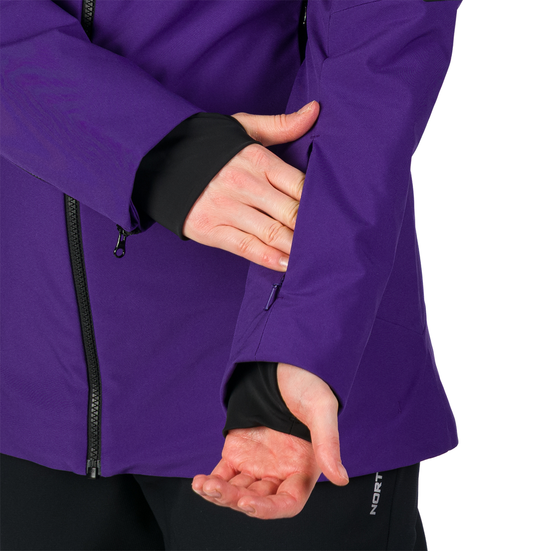 BU-6204SNW women's ski freerider insulated jacket SHERRI