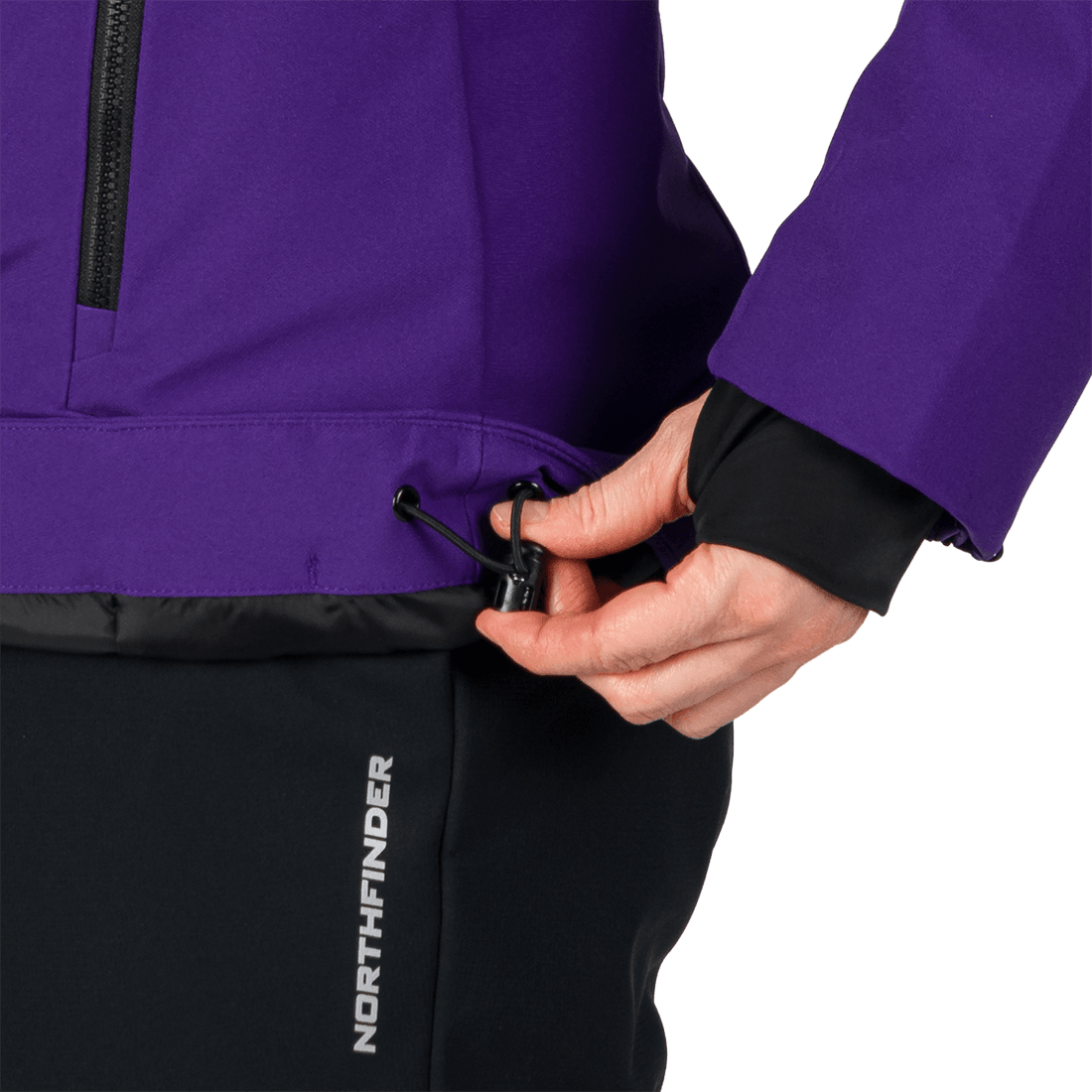 BU-6204SNW women's ski freerider insulated jacket SHERRI
