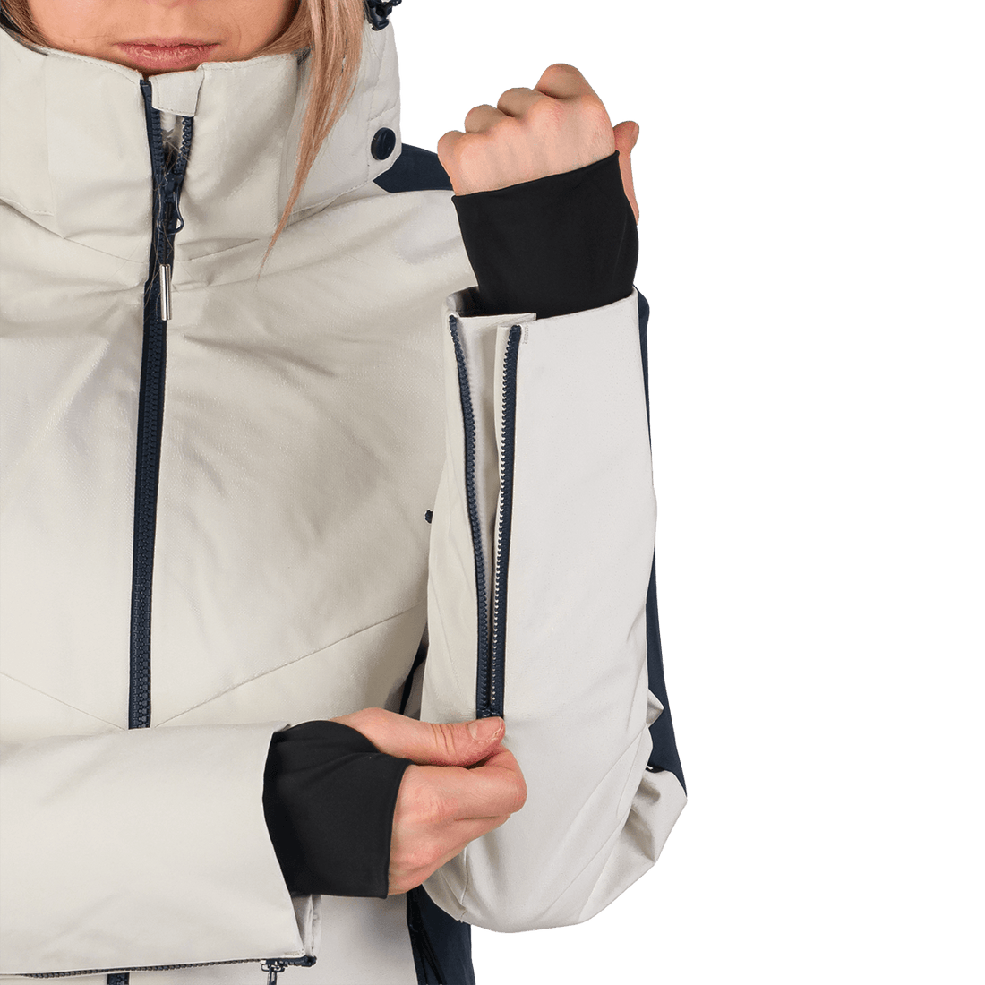 BU-6204SNW women's ski freerider insulated jacket SHERRI