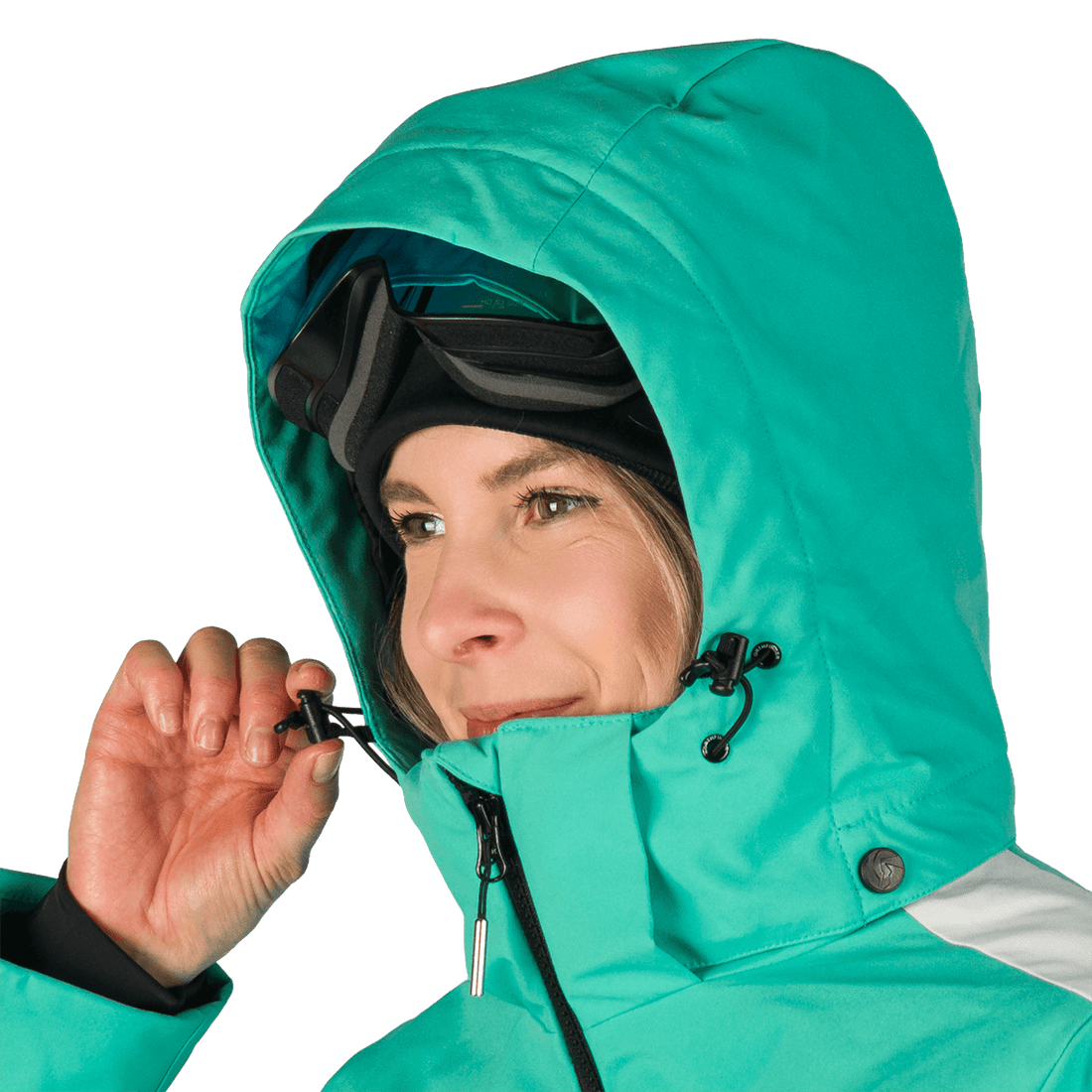 BU-6204SNW women's ski freerider insulated jacket SHERRI
