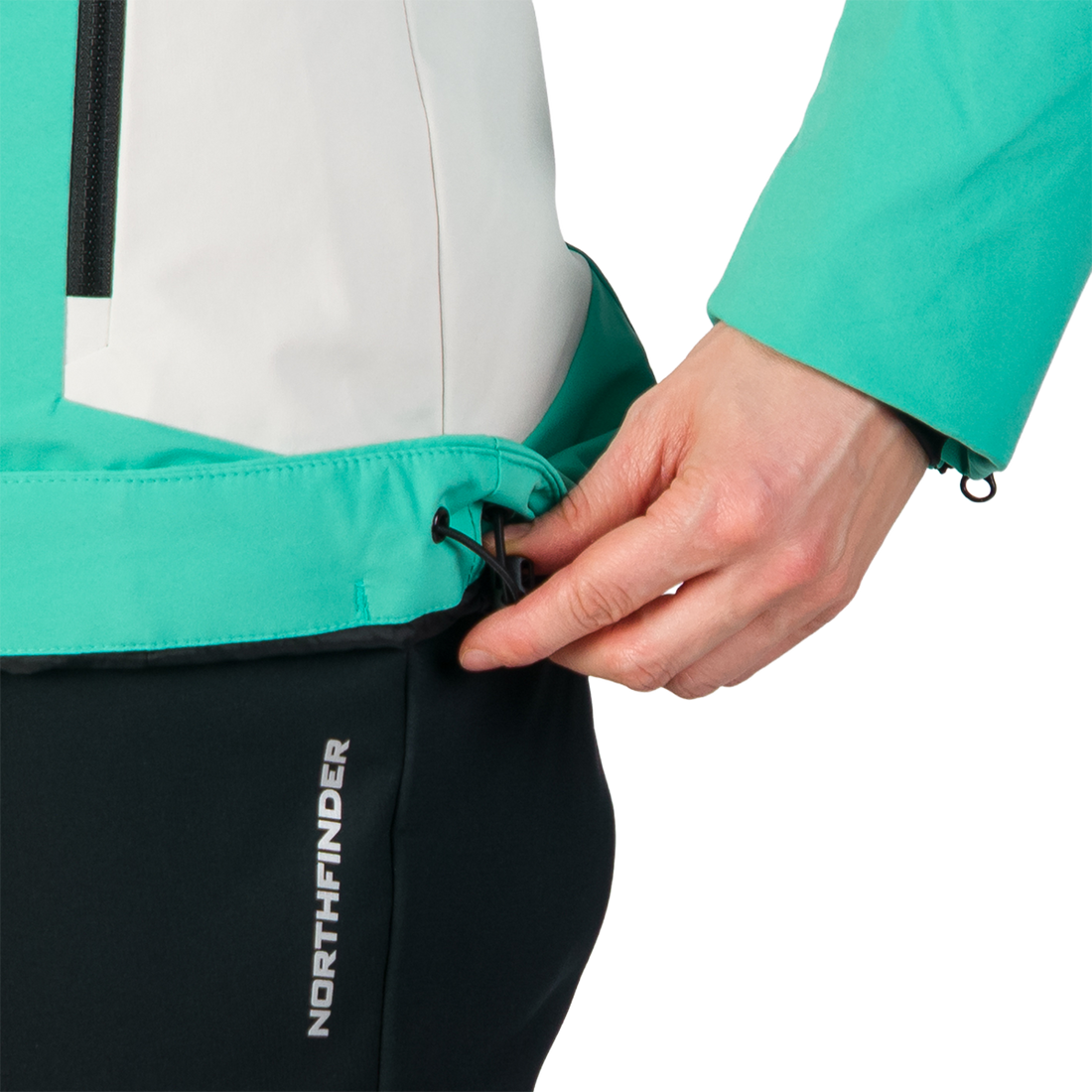 BU-6204SNW women's ski freerider insulated jacket SHERRI