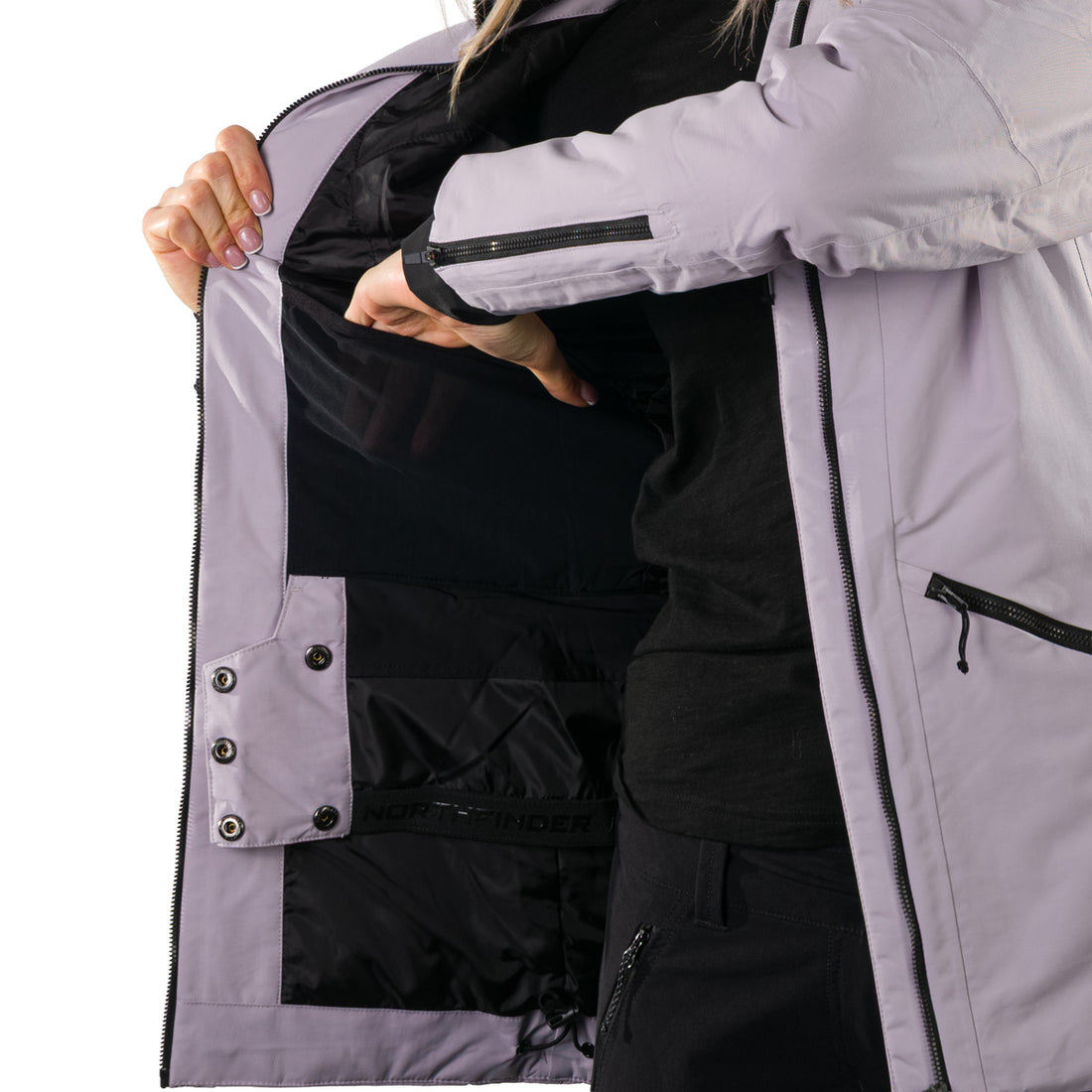 BU-62051SNW women's ski insulated jacket PATRICE