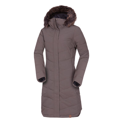 BU-6206OR women's insulated long jacket TERI