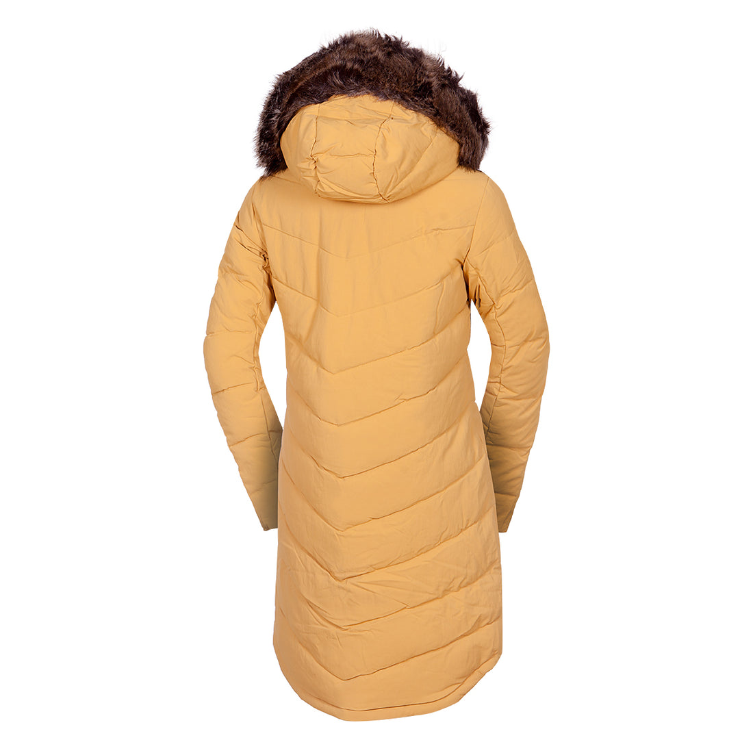 BU-6206OR women's insulated long jacket TERI