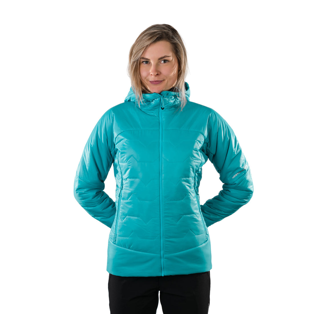 BU-6237OR women's insulated jacket with Primaloft® MAKAILA