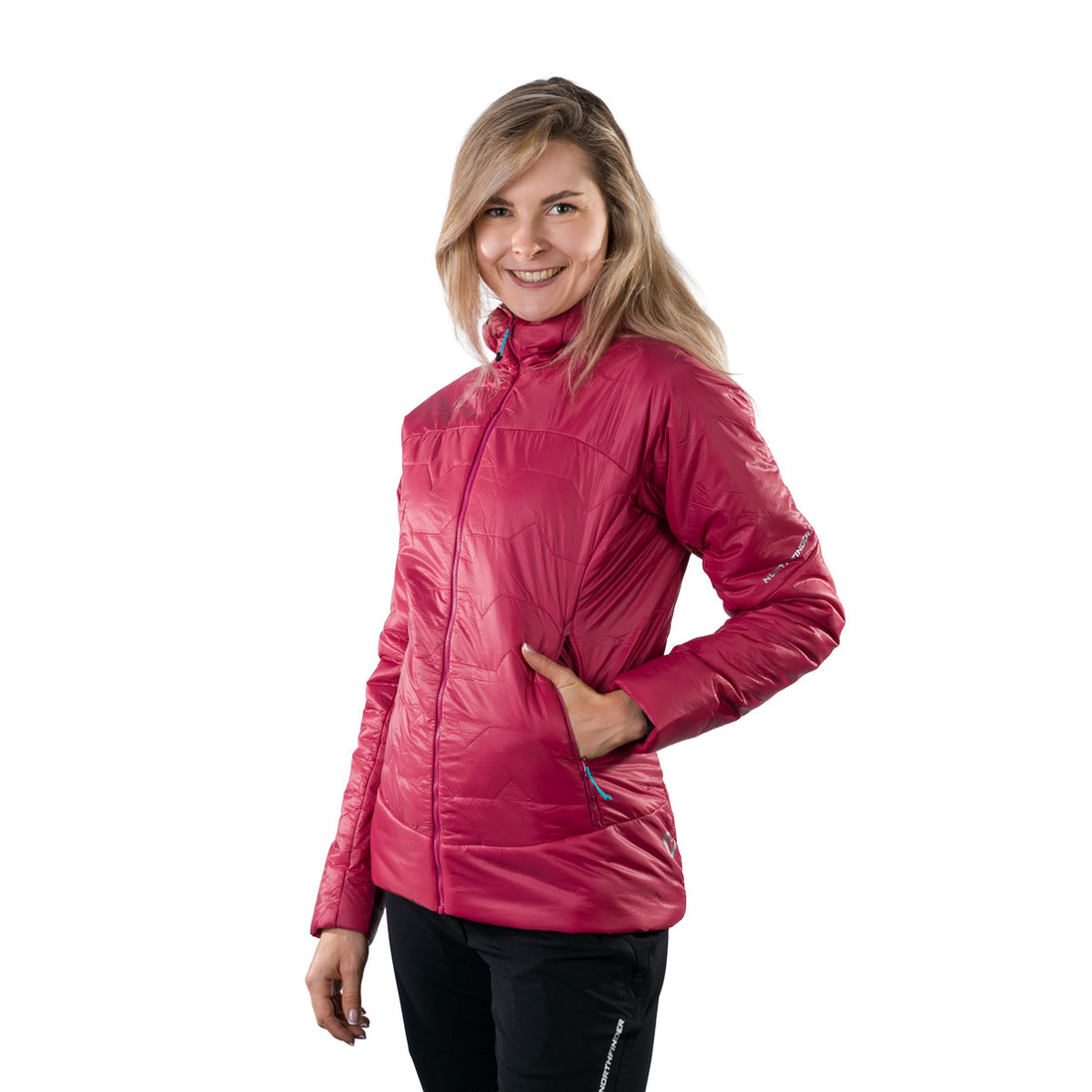 BU-6237OR women's insulated jacket with Primaloft® MAKAILA