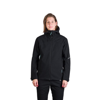 BU-6240OR women's outdoor hoody softshell jacket 3L TINA