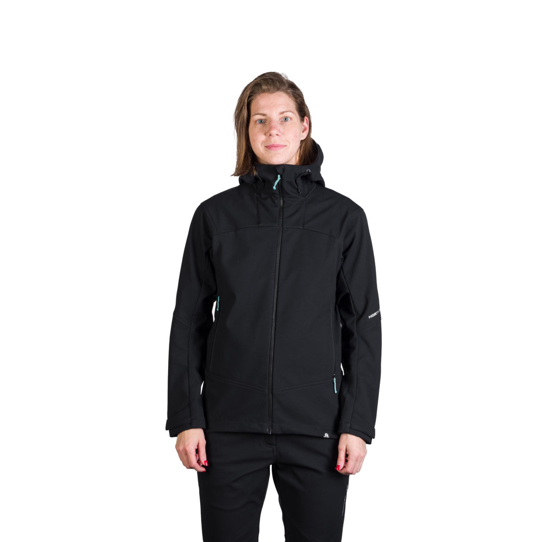 BU-6240OR women's outdoor hoody softshell jacket 3L TINA