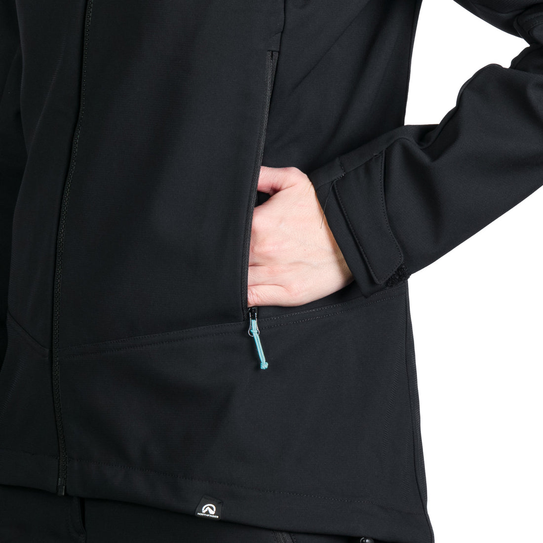 BU-6240OR women's outdoor hoody softshell jacket 3L TINA