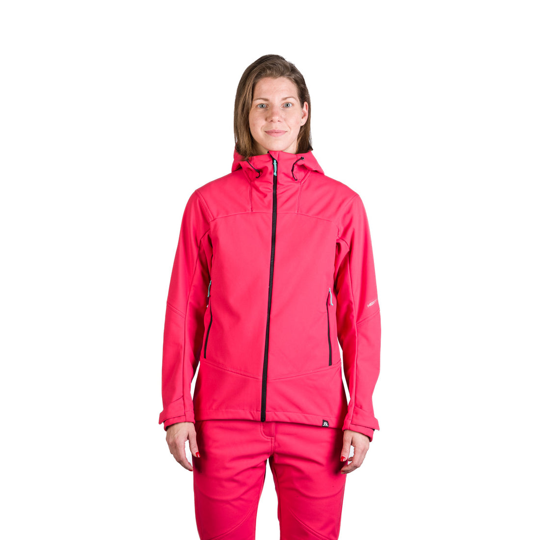 BU-6240OR women's outdoor hoody softshell jacket 3L TINA