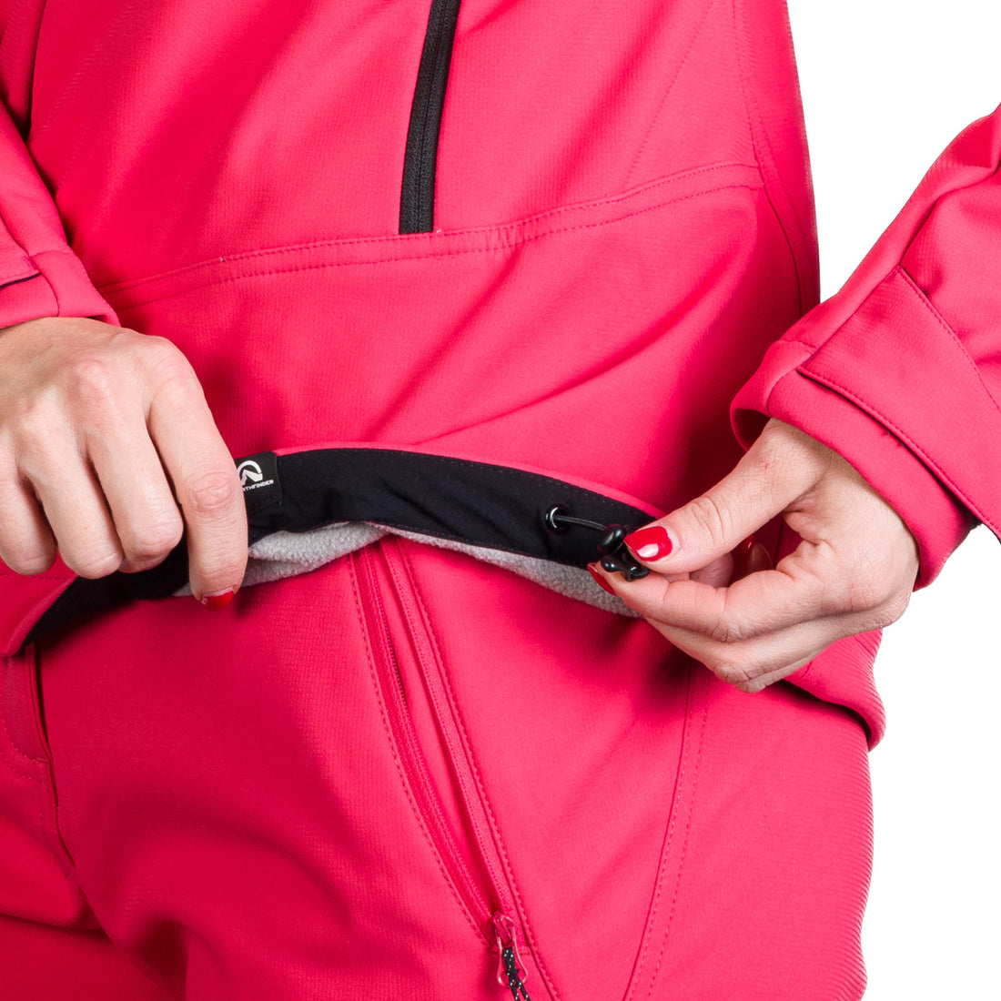 BU-6240OR women's outdoor hoody softshell jacket 3L TINA