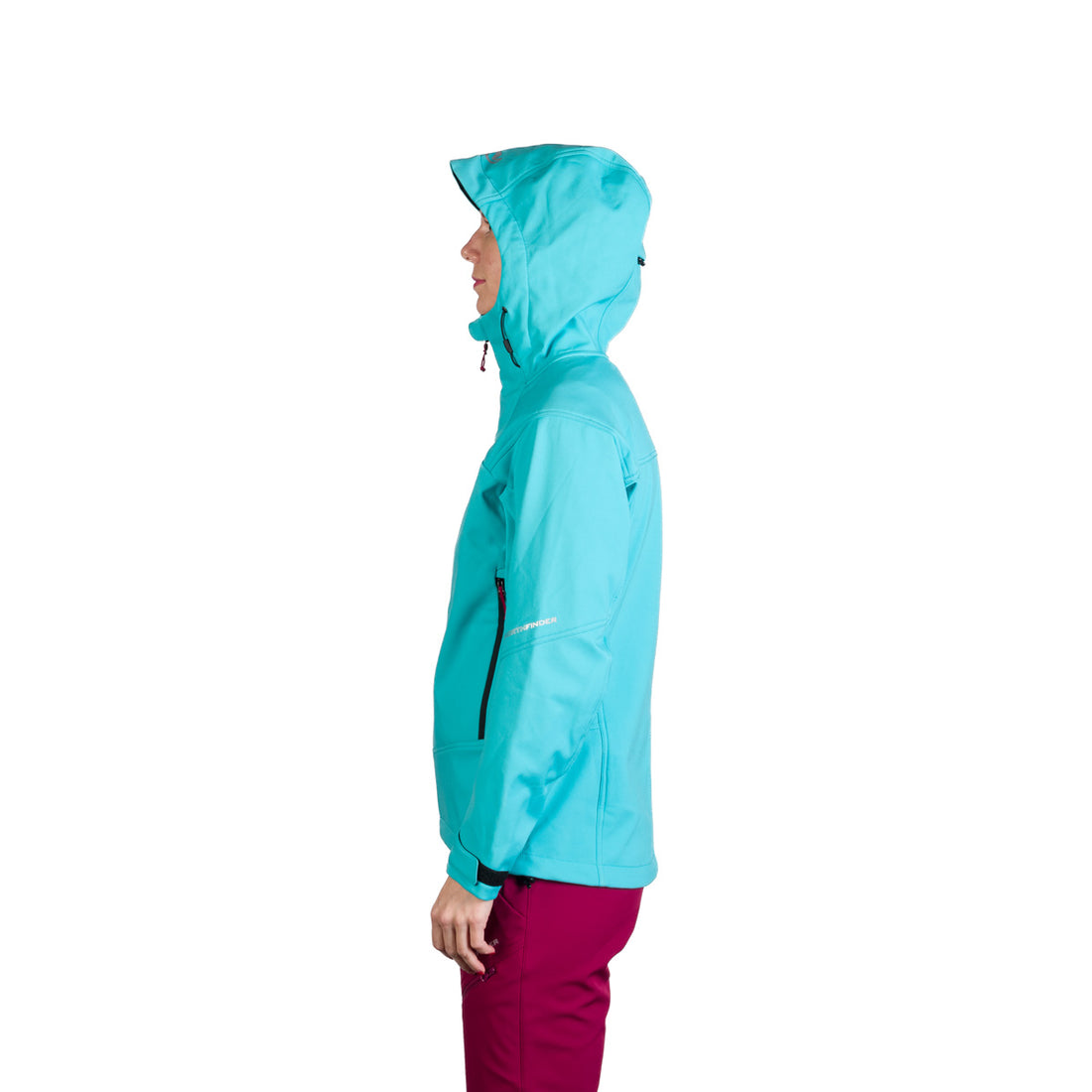 BU-6240OR women's outdoor hoody softshell jacket 3L TINA