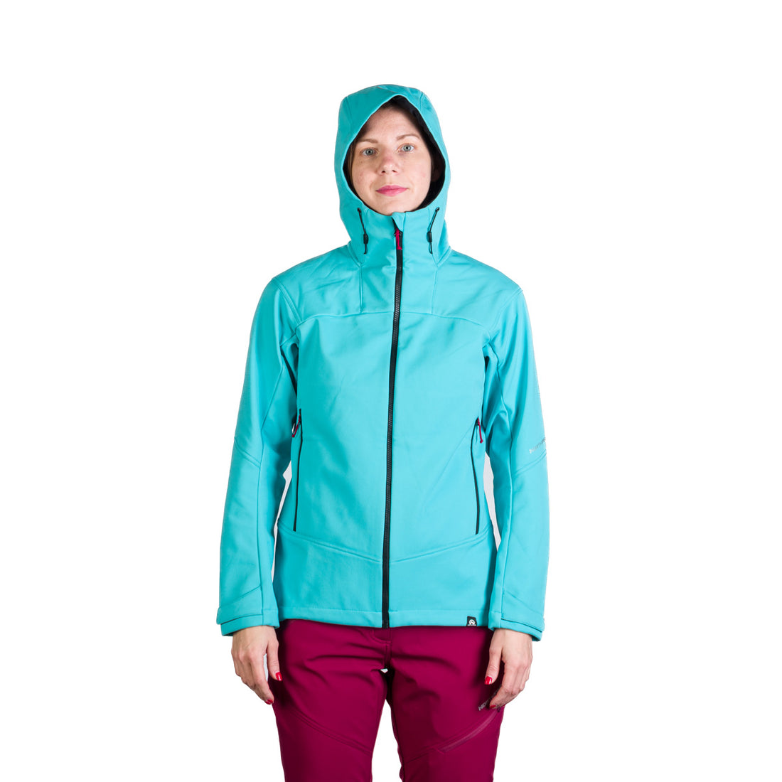 BU-6240OR women's outdoor hoody softshell jacket 3L TINA