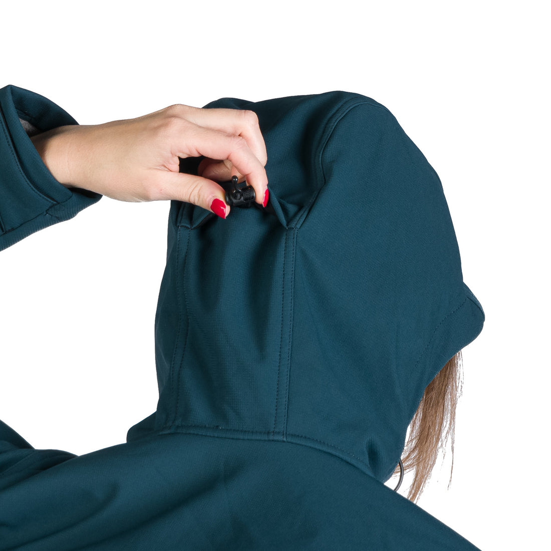 BU-6240OR women's outdoor hoody softshell jacket 3L TINA