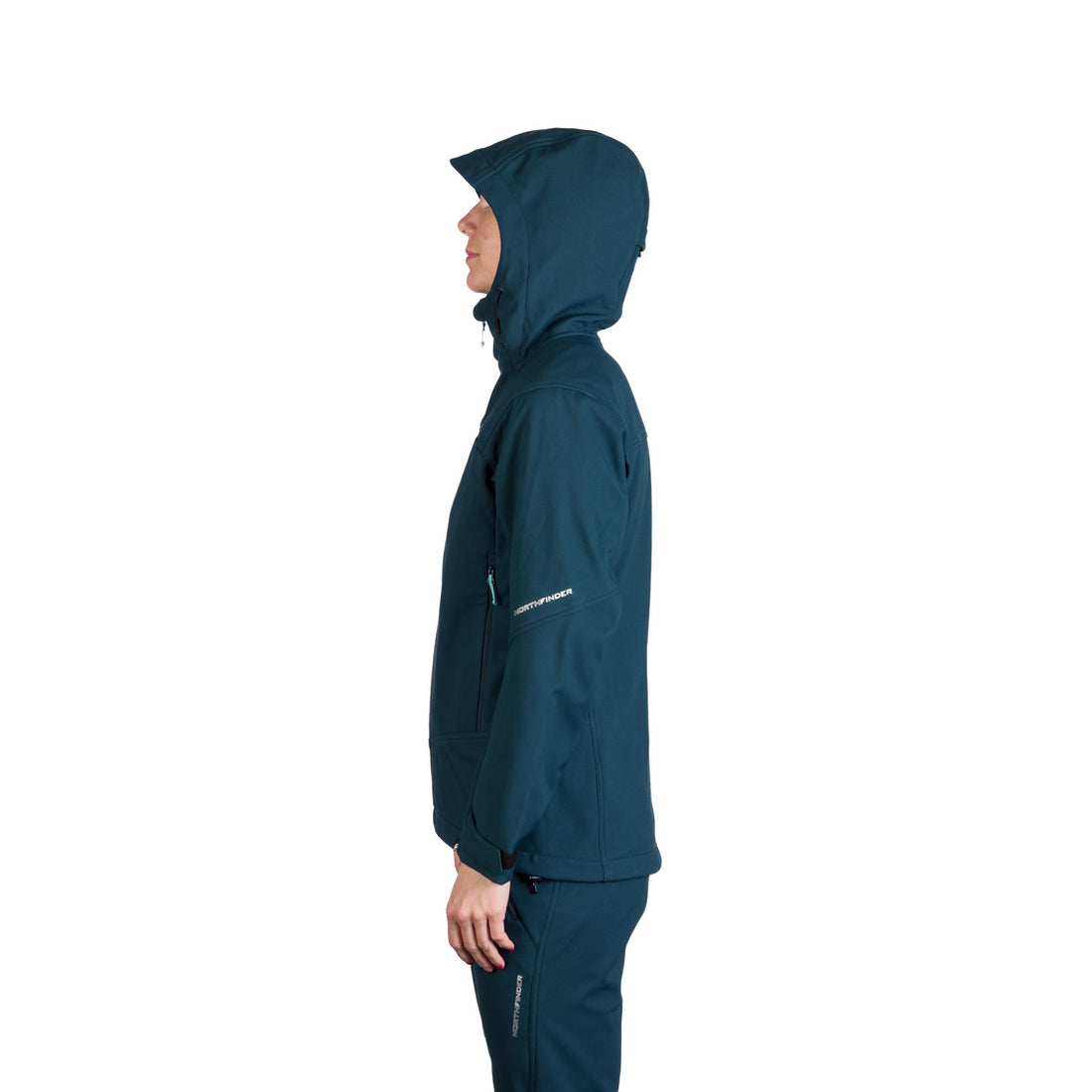 BU-6240OR women's outdoor hoody softshell jacket 3L TINA