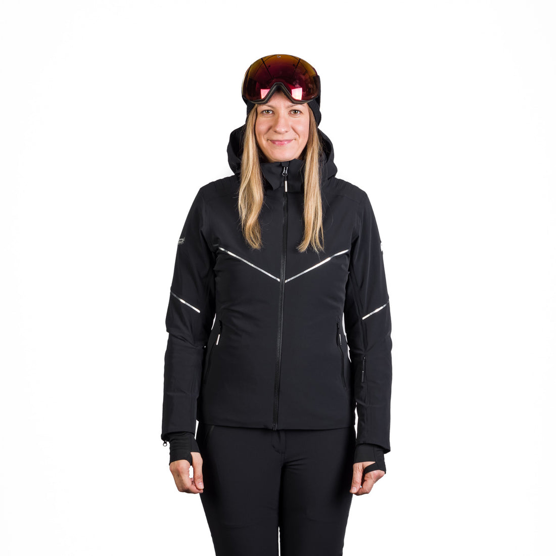 BU-6253SNW women's ski technical jacket fully featured DEBBY