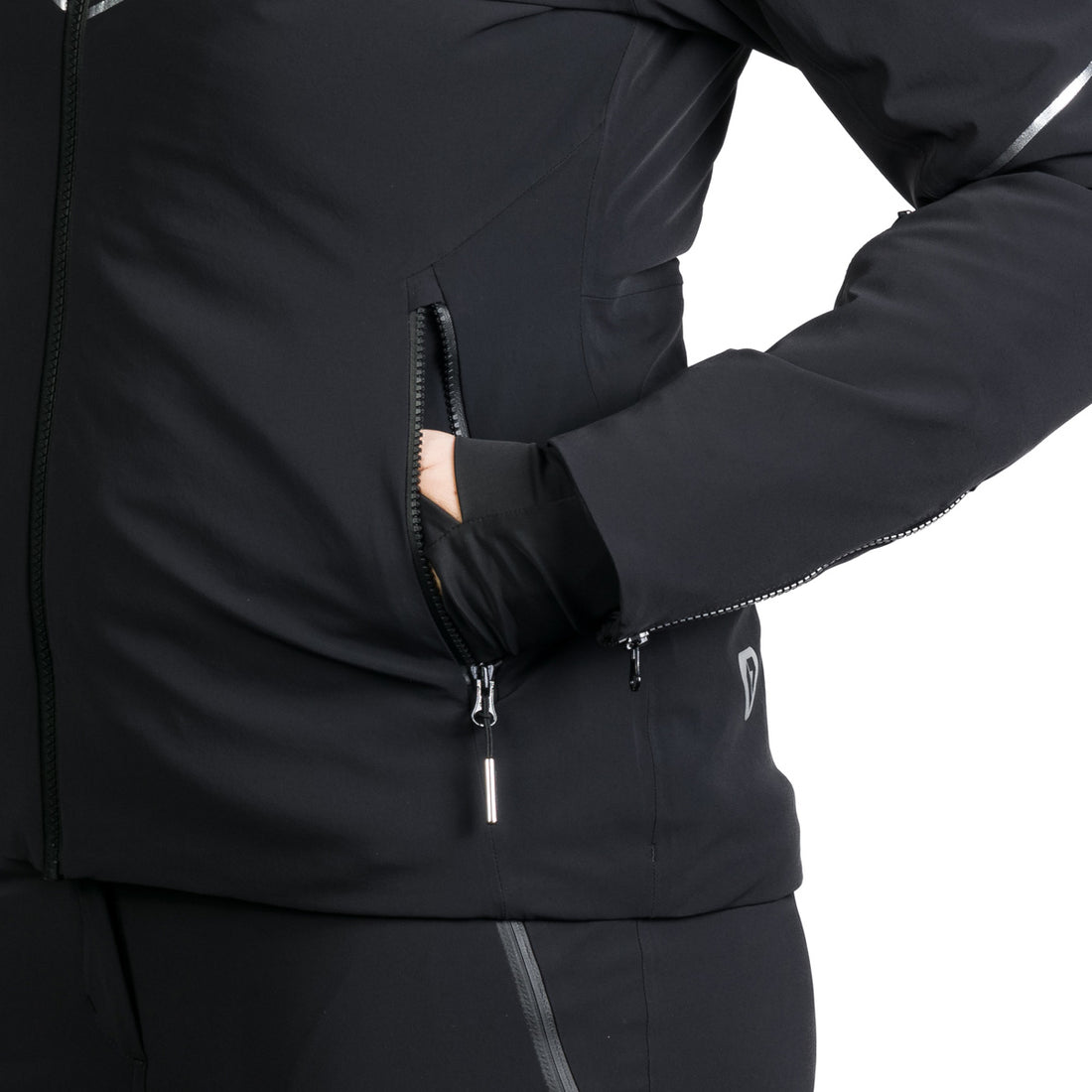 BU-6253SNW women's ski technical jacket fully featured DEBBY