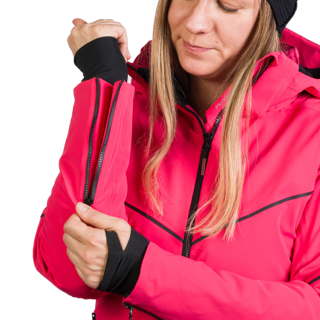 BU-6253SNW women's ski technical jacket fully featured DEBBY