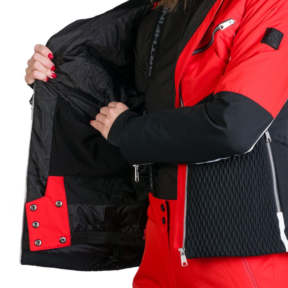 BU-6255SNW women's ski trendy comfort jacket insulated KELLEY