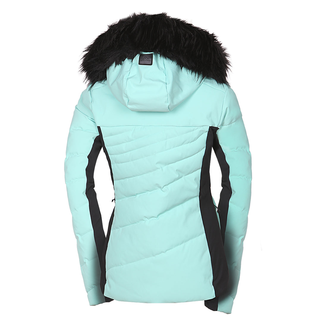 BU-6256SNW women's ski insulated trendy jacket with fur KELLIE